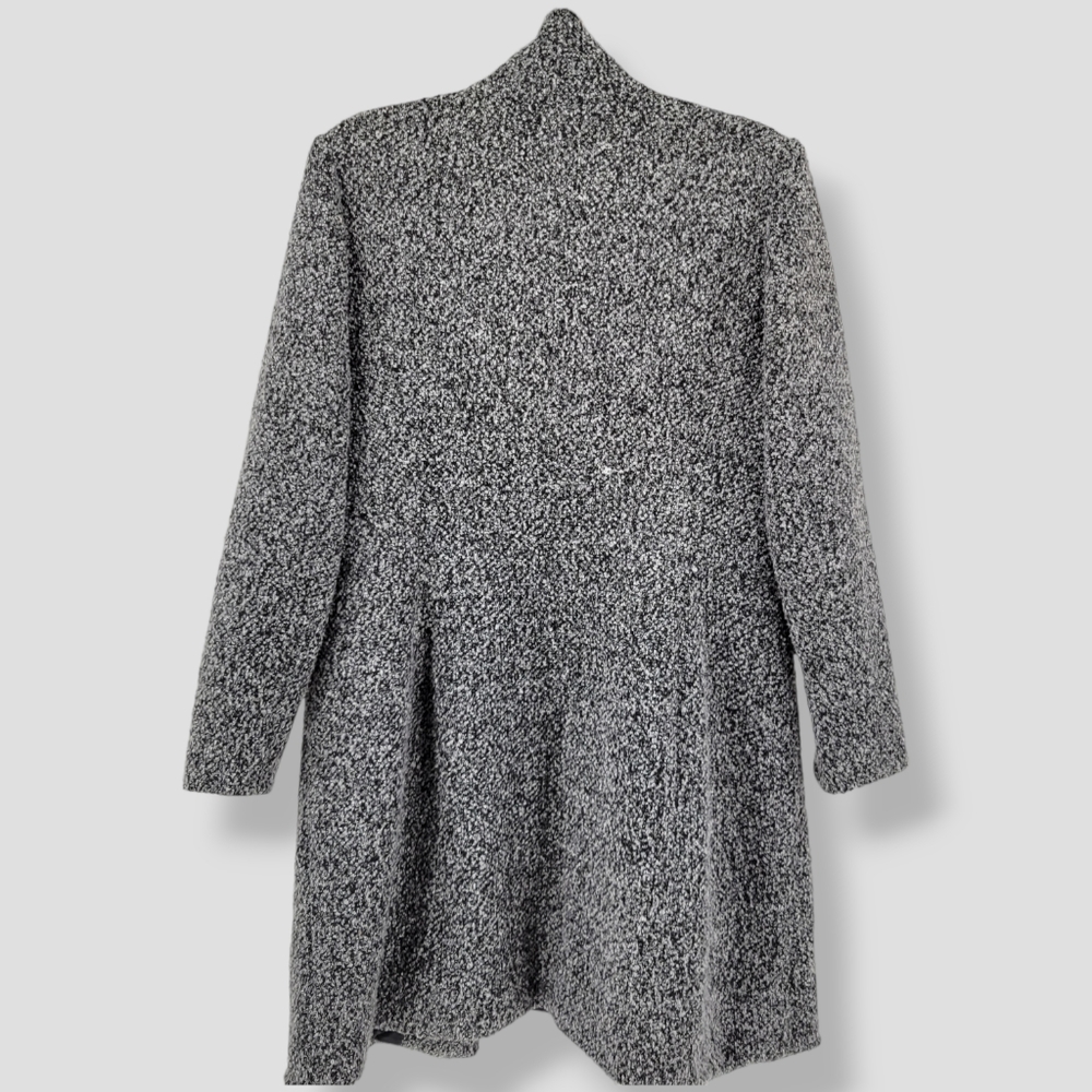 INSIGHT Marled Oversized Blazer Coat Black - Picture 13 of 16